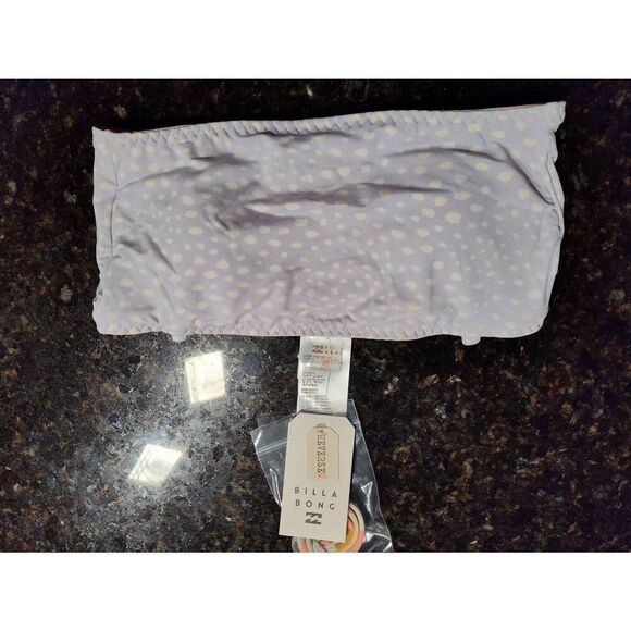 BILLABONG TROPIC JUNGLE SUNNY BANDEAU SZ S/8 NWT - Picture 4 of 9